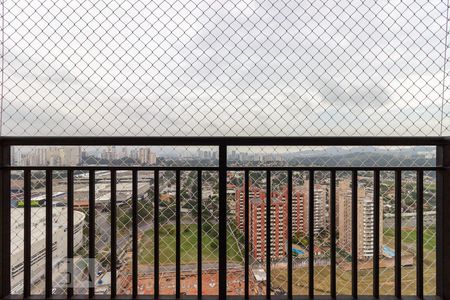 Varanda de kitnet/studio para alugar com 1 quarto, 34m² em Tamboré, Barueri