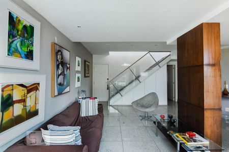 Sala de apartamento à venda com 3 quartos, 200m² em São Pedro, Belo Horizonte