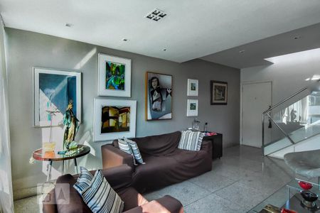 Sala de apartamento à venda com 3 quartos, 200m² em São Pedro, Belo Horizonte