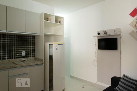 Sala/Cozinha de kitnet/studio para alugar com 1 quarto, 28m² em Mooca, São Paulo