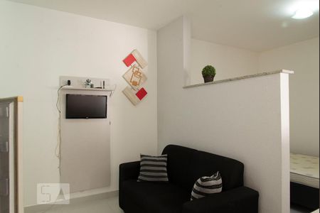 Sala/Cozinha de kitnet/studio para alugar com 1 quarto, 28m² em Mooca, São Paulo