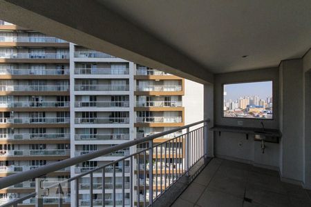 Varanda de apartamento à venda com 1 quarto, 49m² em Tatuapé, São Paulo