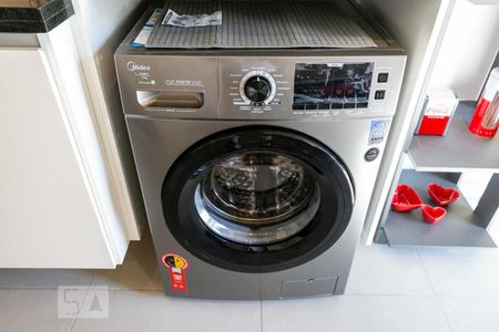 Studio para alugar com 33m², 1 quarto e 1 vaga Studio para alugar com 33m², 1 quarto e 1 vagaCozinha e Área de Serviço