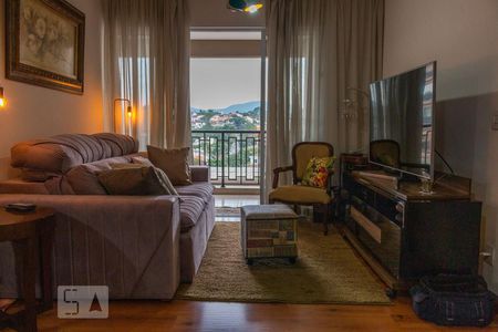 Sala de apartamento para alugar com 4 quartos, 107m² em Alphaville Conde Ii, Barueri