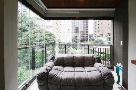 Varanda de apartamento para alugar com 1 quarto, 50m² em Jardim Paulistano, São Paulo