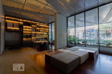 Apartamento para alugar com 43m², 1 quarto e 1 vagaHall