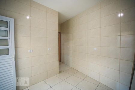 Cozinha de casa para alugar com 1 quarto, 53m² em Vila Campestre, São Paulo