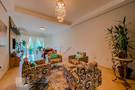 Sala de casa de condomínio para alugar com 3 quartos, 198m² em Parque Residencial Villa dos Inglezes, Sorocaba