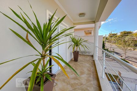 Varanda da Sala de casa de condomínio para alugar com 3 quartos, 198m² em Parque Residencial Villa dos Inglezes, Sorocaba