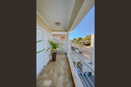 Varanda da Sala de casa de condomínio para alugar com 3 quartos, 198m² em Parque Residencial Villa dos Inglezes, Sorocaba