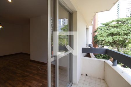 Varanda  de apartamento para alugar com 3 quartos, 80m² em Vila Olímpia, São Paulo