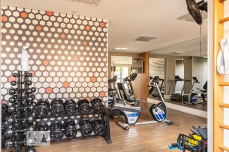 Apartamento para alugar com 48m², 1 quarto e 1 vaga Apartamento para alugar com 48m², 1 quarto e 1 vagaAcademia