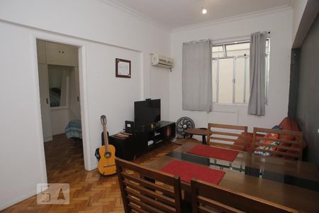 Sala de apartamento à venda com 1 quarto, 50m² em Tijuca, Rio de Janeiro