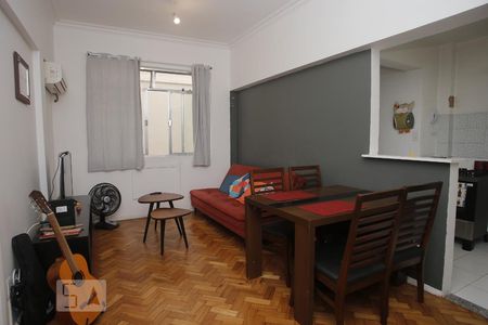 Sala de apartamento à venda com 1 quarto, 50m² em Tijuca, Rio de Janeiro