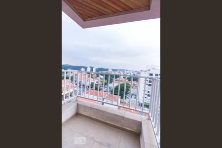 Varanda da Sala de apartamento para alugar com 1 quarto, 35m² em Jardim Paraíso, São Paulo