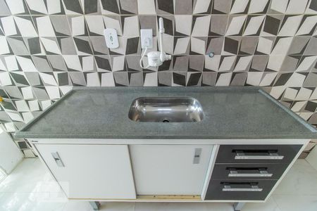 Apartamento para alugar com 45m², 2 quartos e 1 vagaDetalhe da Cozinha