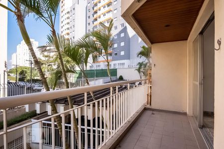 Varanda da Sala de apartamento à venda com 3 quartos, 95m² em Tatuapé, São Paulo