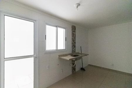 Cozinha de apartamento para alugar com 2 quartos, 44m² em Vila Nhocuné, São Paulo