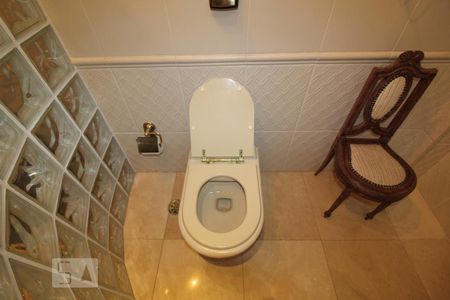 Banheiro 4 lavabo de apartamento à venda com 4 quartos, 340m² em Santo Antônio, São Caetano do Sul