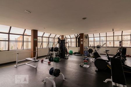 Studio para alugar com 37m², 1 quarto e 1 vaga Studio para alugar com 37m², 1 quarto e 1 vagaÁrea comum - Academia