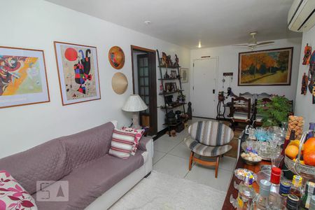 Sala de Estar de apartamento para alugar com 2 quartos, 95m² em Botafogo, Rio de Janeiro