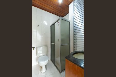 Banheiro de kitnet/studio à venda com 1 quarto, 36m² em Demarchi, São Bernardo do Campo