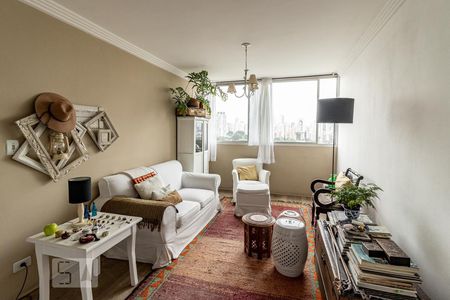 Sala de apartamento à venda com 3 quartos, 112m² em Vila Olímpia, São Paulo