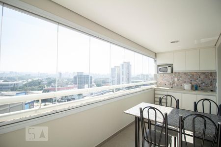 Apartamento para alugar com 47m², 1 quarto e 1 vaga Apartamento para alugar com 47m², 1 quarto e 1 vagaVaranda/Cozinha