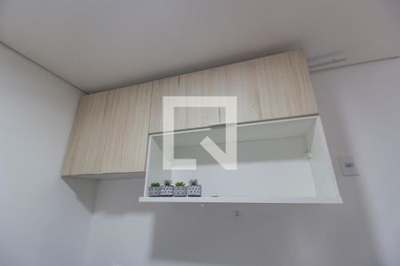 Apartamento para alugar com 26m², 1 quarto e 1 vagaDetalhe da cozinha