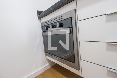 Apartamento para alugar com 26m², 1 quarto e 1 vagaDetalhe da cozinha