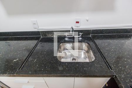 Apartamento para alugar com 26m², 1 quarto e 1 vagaDetalhe da cozinha