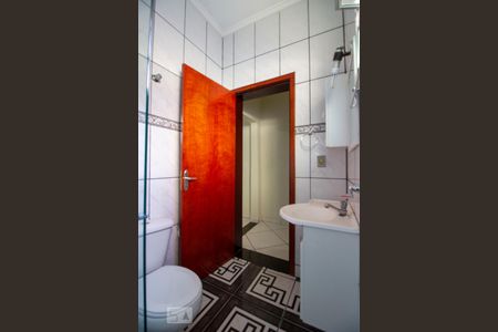 Banheiro da Suíte de casa para alugar com 2 quartos, 110m² em Vila Garcia, Jundiaí