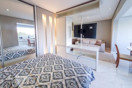Studio para alugar com 50m², 1 quarto e 1 vaga Studio para alugar com 50m², 1 quarto e 1 vagaQuarto