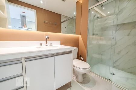 Studio para alugar com 50m², 1 quarto e 1 vaga Studio para alugar com 50m², 1 quarto e 1 vagaBanheiro