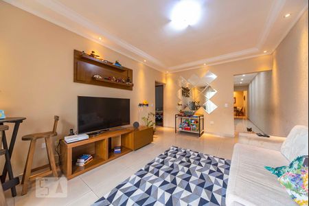 Sala de apartamento à venda com 3 quartos, 110m² em Vila Eldizia, Santo André