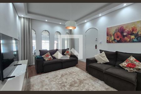 Sala de casa à venda com 3 quartos, 193m² em Jardim Stella, Santo André