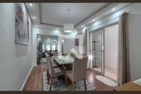 Sala de jantar de casa à venda com 3 quartos, 193m² em Jardim Stella, Santo André