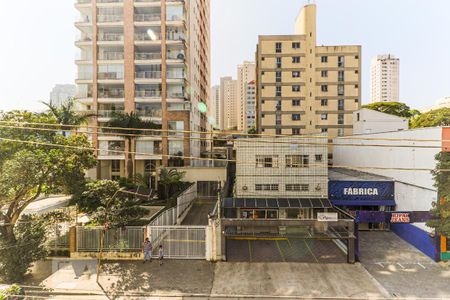 Vista Sala de apartamento à venda com 2 quartos, 82m² em Santo Amaro, São Paulo