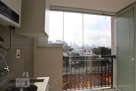 Varanda de apartamento para alugar com 1 quarto, 40m² em Jardim Tupanci, Barueri