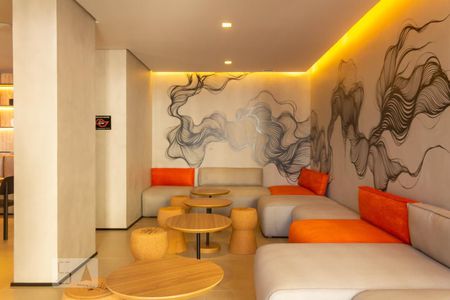 Studio à venda com 22m², 1 quarto e sem vagaÁrea comum - Salão de festas