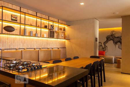 Studio à venda com 22m², 1 quarto e sem vagaÁrea comum - Salão de festas