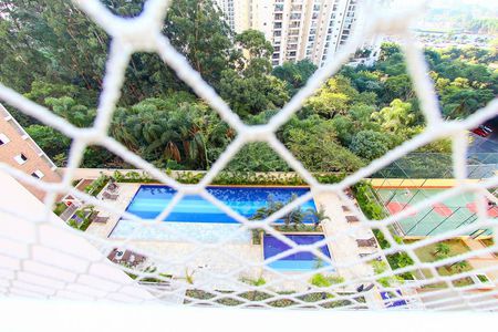 Vista Sacada da Sala de apartamento para alugar com 2 quartos, 58m² em Jardim Flor da Montanha, Guarulhos