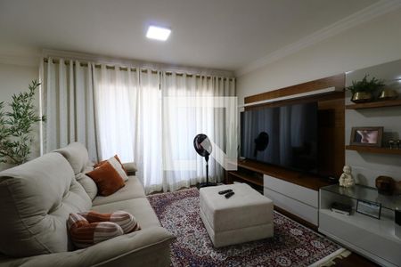 Sala de apartamento para alugar com 4 quartos, 188m² em Vila Bastos, Santo André