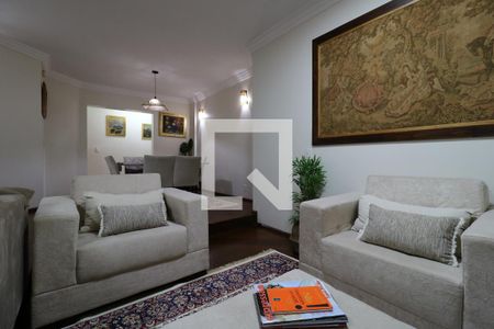 Sala de apartamento para alugar com 4 quartos, 188m² em Vila Bastos, Santo André