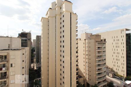 Vista  de apartamento à venda com 1 quarto, 45m² em Itaim Bibi, São Paulo