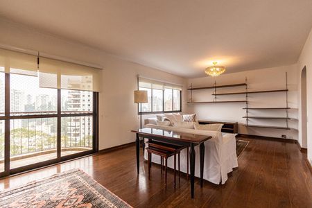 Sala de apartamento para alugar com 4 quartos, 188m² em Vila Andrade, São Paulo