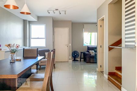 Sala de casa de condomínio para alugar com 3 quartos, 95m² em Parque Imperador, Campinas