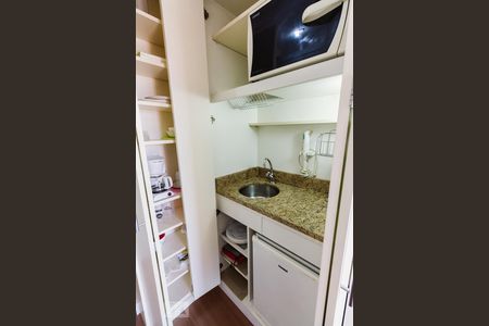 Studio à venda com 31m², 1 quarto e 1 vagaCozinha