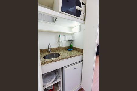 Studio à venda com 31m², 1 quarto e 1 vagaCozinha