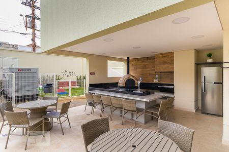 Studio para alugar com 39m², 1 quarto e 1 vaga Studio para alugar com 39m², 1 quarto e 1 vagaÁrea comum - Churrasqueira